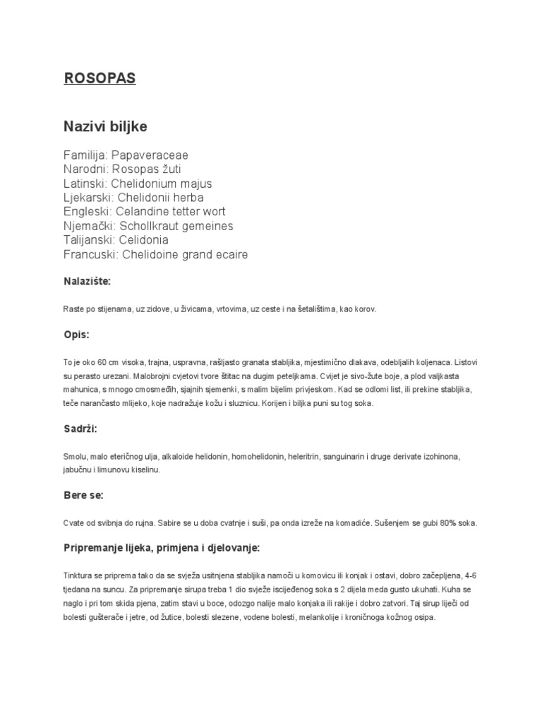 Rosopas | PDF