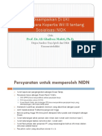 Presentasi NIDN Dan NIDK News