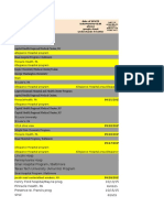 Elmhurst medical center invite spreadsheet