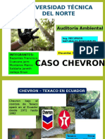 Auditoria Falsificada de Chevron 