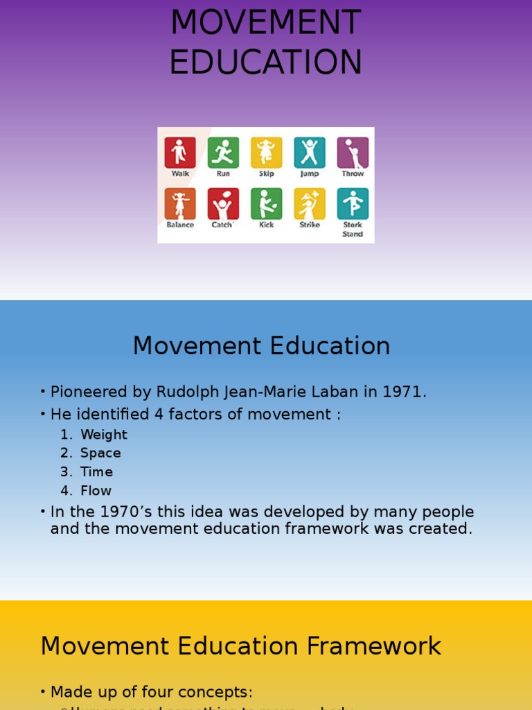 Movement Education Framework Overview | PDF | Educational Psychology ...