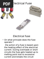 Basics of Electrical Fuse