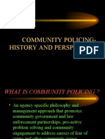 Community Policing Definition and History