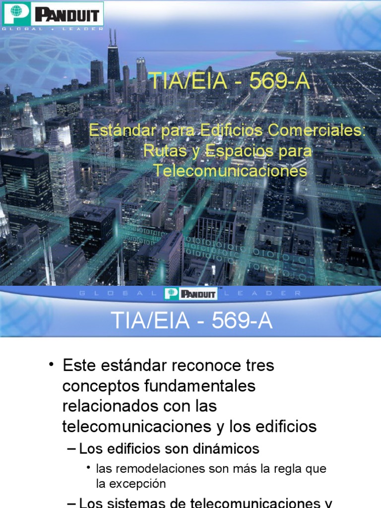 Estándar TIA/EIA-569-A para Telecomunicaciones | PDF | Telecomunicación ...