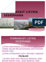 Pembangkit Listrik Sederhana