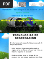 minimización y tecnologias de segregación