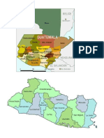 Mapas y Simbolos de Los Paises Centroamericanos.