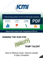 ICMI16 - Winning The War For Quality Temp Talent - Inman - FINAL