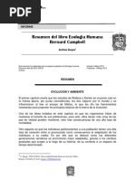 Ecología Humana Bernard Campbell