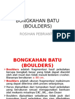 Bongkahan Batu (Boulders)