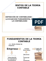 Fundamentos de La Teoría Contable