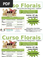 Folder Florais de BAch Em Rondonópolis Maio e Junho 2016 - IMPRESSÃO