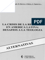 Varios, Revista Alternativas _ La Crisis de La Religión en América Latina, Ed. Lascasiana, Managua, 2008