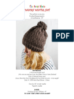 Danish Winter Hat