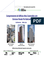 Comportamento - de - Edificios - Altos - Construidos - Com - Estrutura - Prefabricada PDF