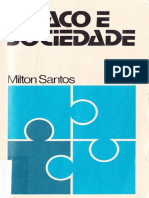 Milton Santos - Espaço e Sociedade