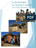 Peace Corps - A Beginner's Tutorial in Sesotho