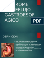 Sindrome de Reflujo Gastroesofagico