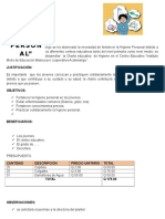 Perfil Charla Higiene