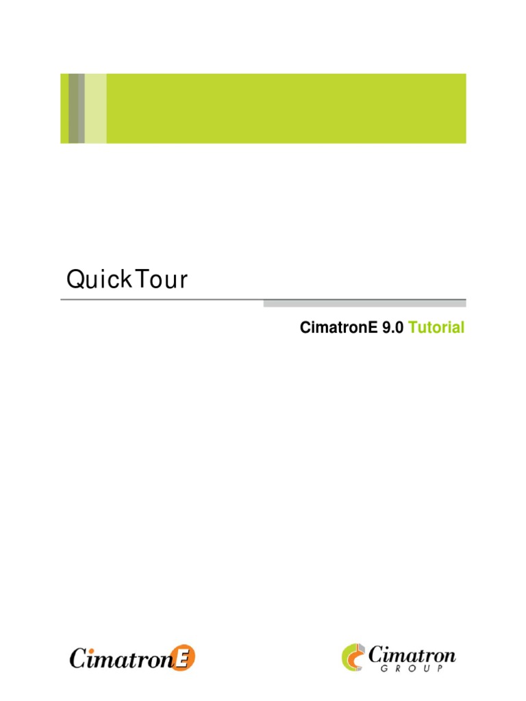 Cimatron PDF | PDF
