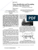 Simulation of System Identification and Decoupling Control of Rotary Lime Kiln System