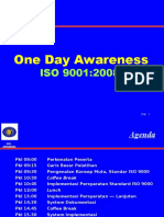 One Day Awareness ISO 9001 (2008) Mei 2015