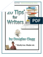 Download 20 Tips for Writers by Douglas Clegg by Douglas Clegg SN31244122 doc pdf