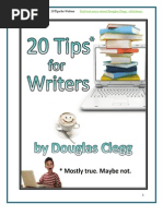 Download 20 Tips for Writers by Douglas Clegg by Douglas Clegg SN31244122 doc pdf