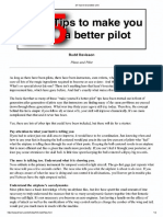 25 Tips To Be A Better Pilot