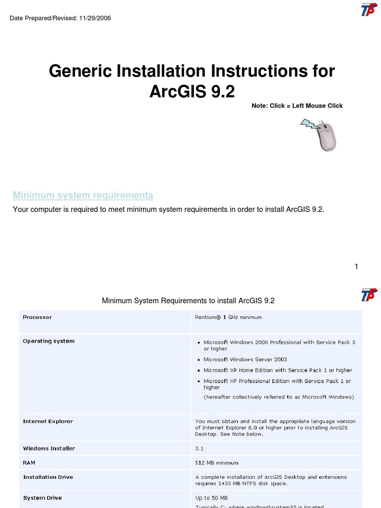 ArcGIS 9.2 Installation Guide | PDF | Arc Gis | Esri