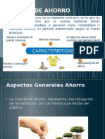 Cuenta de Ahorro Diapositivas