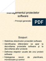 Managementul Proiectelor Software