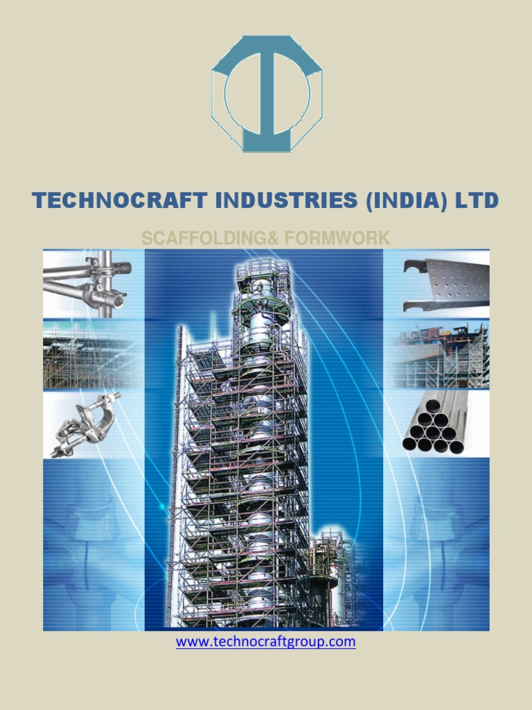 Technocraft Industries Brochure 2014 PDF Scaffolding Machines