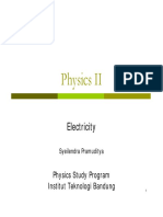 Physics II: Electricity