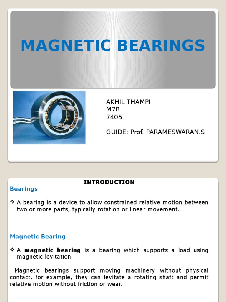 Bearings PDF Bearing (Mechanical) Field