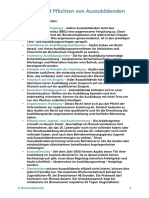 Checkliste Rechte Pflichten Azubis PDF