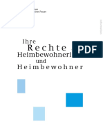 Ihre Rechte Als Heimbewohnerinnen Und Heimbewohner