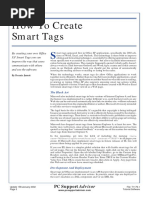 How to Create Smart Tags