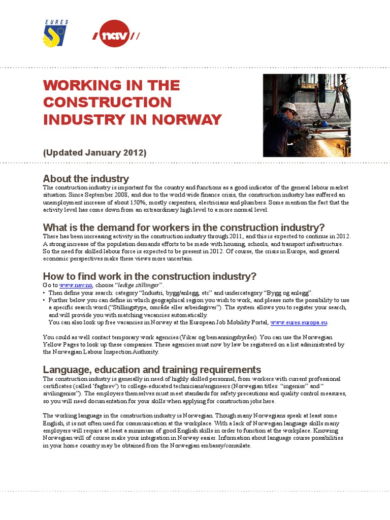 in The Industry in Norway | | Norway | Employment