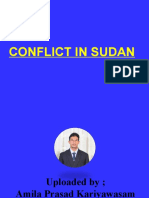 Conflict in Sudan