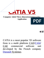 Catia V5: Computer Aided Three-Dimensional Interactive Application