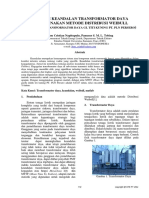 Analisis Keandalan Transformator Daya Menggunakan Metode Distribusi Weibull