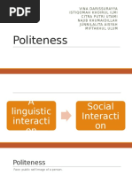 Presentation on Politeness