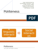 Presentation On Politeness