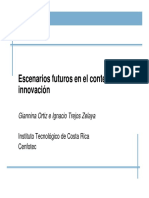 MICIT Escenarios Futuros en El Contexto de La Innovación