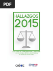 Hallazgos 2015
