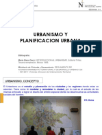 SEM 1urbanismo y Planificacion Urbana