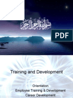 Training and Development