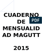 Cuaderno DE Mensualid Ad Magutt 2015