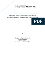 Taylor, Douglas-Hystory, Design and Applications of Fluid Dampers